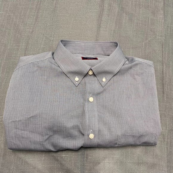 UNTUCKit Gray Casual Button Down Shirt with Classic Collar - Picture 1 of 7